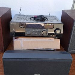 Kenwood A/V Receiver Amp & Infinity Speakers 