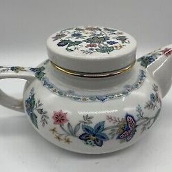 Vintage Andrea by Sadek Teapot  Cup Floral With Lid  Japan