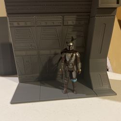 Star Wars 3d Printed Diorama Mandalorian Playset