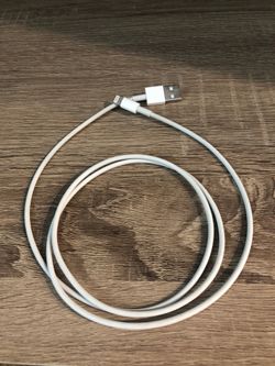 iPhone charging cable
