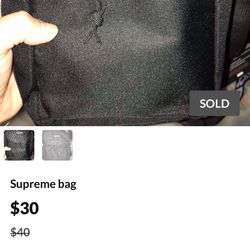Supreme bag