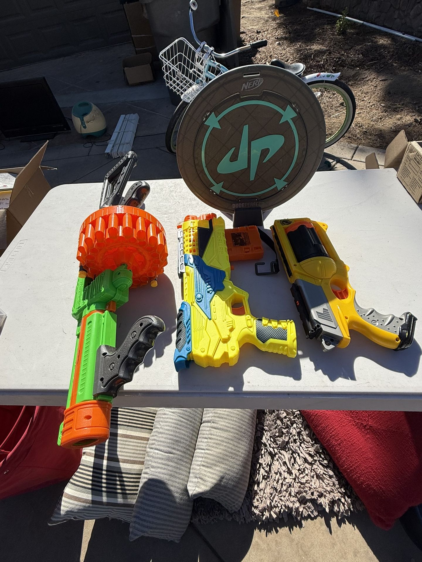 Nerf Guns And Nerf Target