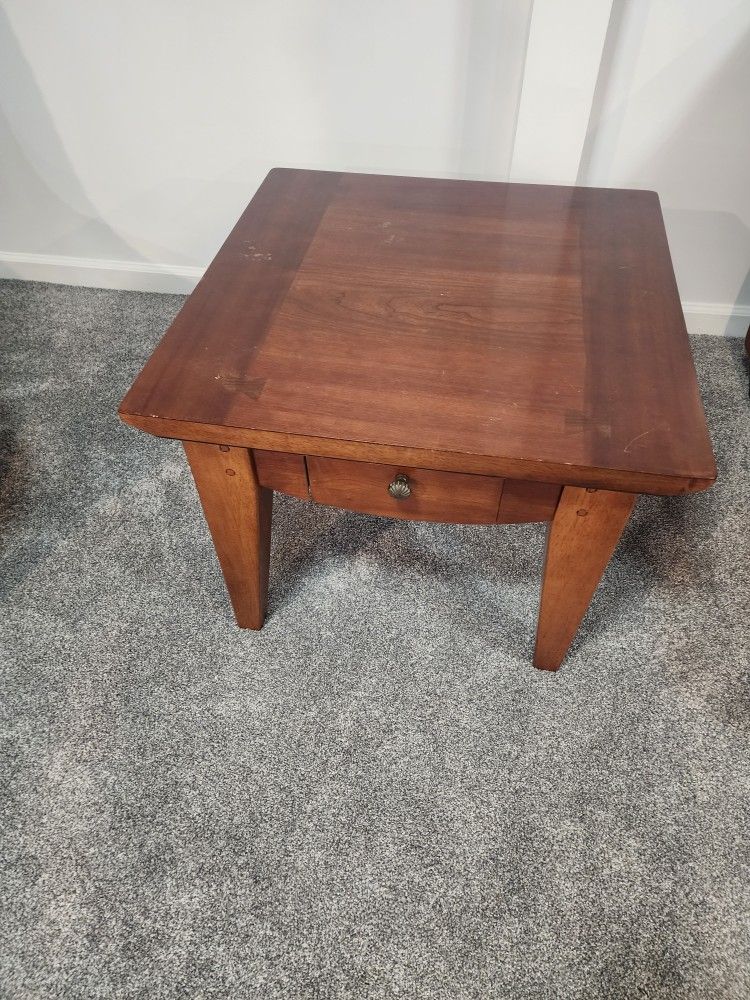 Table and End Table