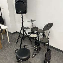 Roland V Drums With Mackie SRM450