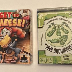 1 Board Game & 2 Card Games