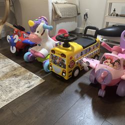 Kids Ride Along Toy Cars 