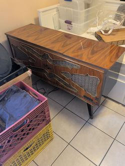 vintage mid-century modern stereophonic console