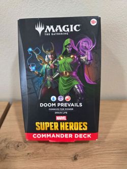 Magic: The Gathering | Marvel Superheroes Commander Deck: Doom Prevails - Brand New Sealed