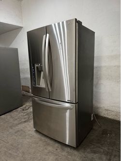 LG French Doors stainless steel refrigerator