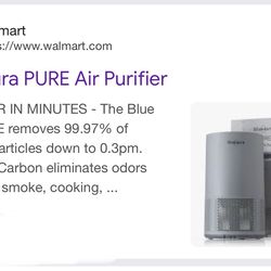 Blue Aura air purifier