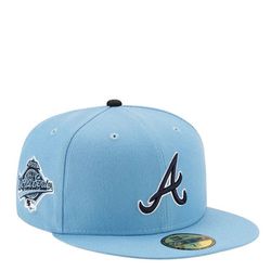 Offset Atlanta Braves Fitted Hat 7 5/8 