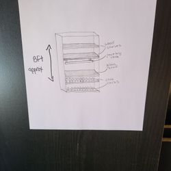 Dresser With Shoe Rack