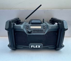 Flex Radio 24V Cordless Jobsite Radio Tool Only FX5351 Am Fm Bluetooth Cordless