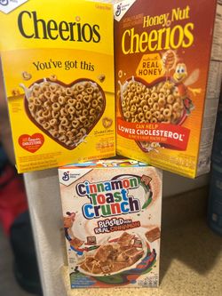 General Mills Cereal Bundle – 3 Boxes