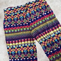 Ladies Harem Pants Baggy Bohemian Boho Hippie Aladdin Yoga Trousers Size M