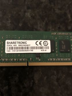 DDR3L 4gb Good Working Condition $18