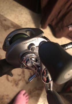 Team Diawa Zillion nice rod and reel excellent condition