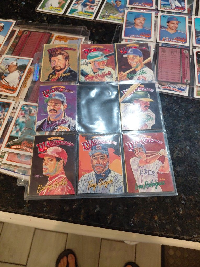 Baseball cards