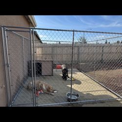 Lucky Dog Kennel with Retriever Cover