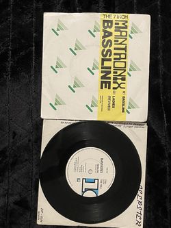 Boogie Funk 45 Mantronix Bassline