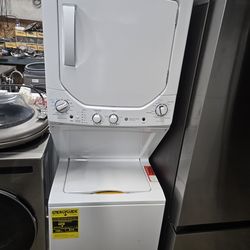 Ge Stackable washer and dryer combo 220v 24w