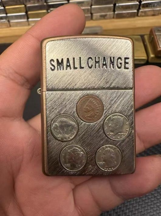 2003 F-Month Zippo  Purple Copper Coin Change Model
 
