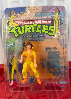 Vintage TMNT 10xBack Unpunched April O’Neil W/Protector