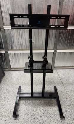 Rolling TV Floor Stand with Mount