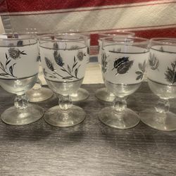 Vintage Wine Goblets $70 Total