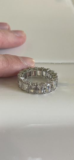 Swarovski Matrix Vittori Eternity Band Ring