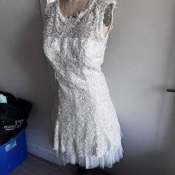 Reception Wedding Dress. 