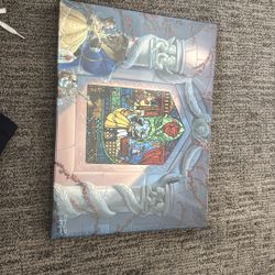 Enchanted Love," a Disney Fine Art piece by Jared Franco, inspired by Disney's Beauty and the Beast (Never Opened) 