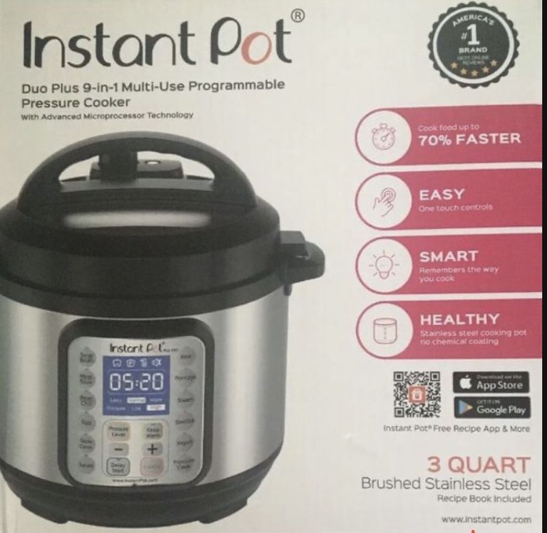 NEW Instant Pot Duo Plus 9-in-1