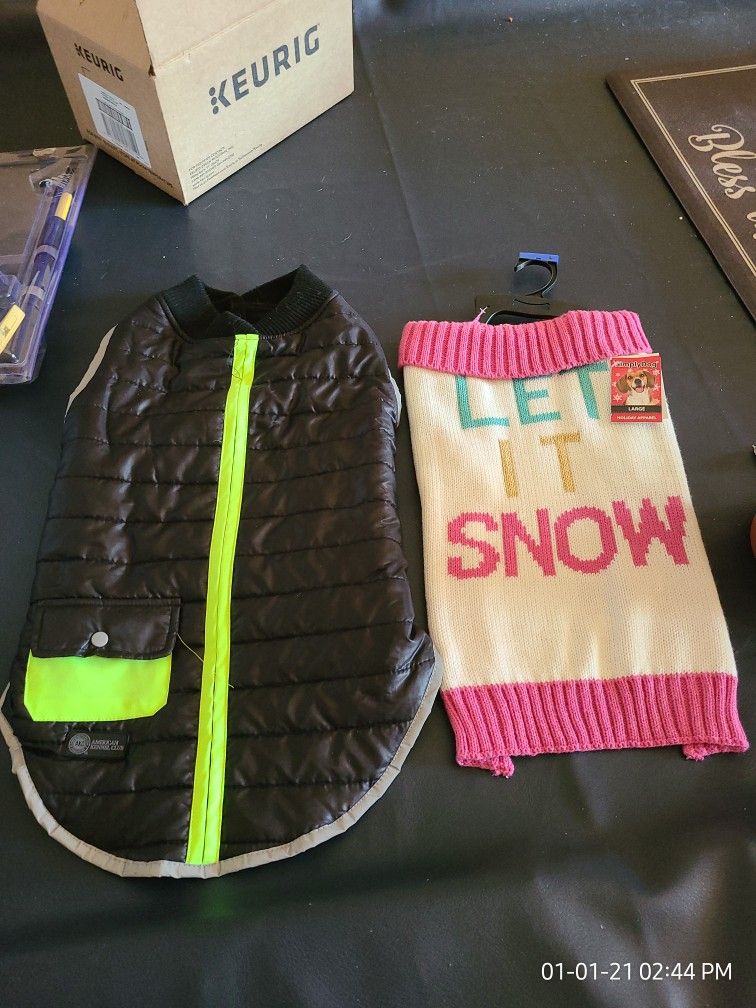 Large Size Dog Winter Attire