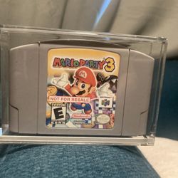 Mario Party 3 Not For Resale 