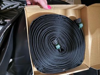 Heavy Duty Nylon Standard 3/4 X 50 Flat Soaker Seeper Drip Irrigation Hose