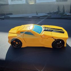 Yellow Transformer Car