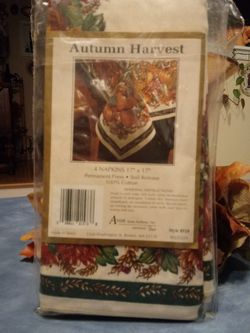 Thanksgiving napkins