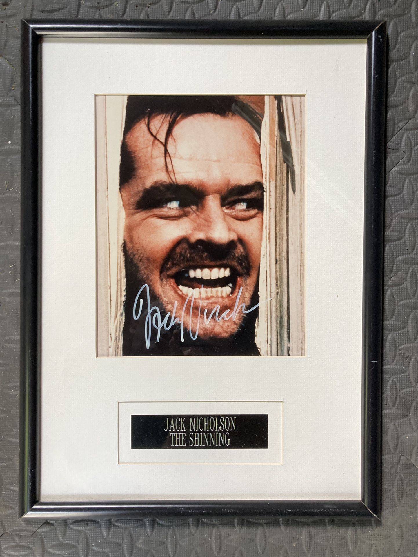 Signed Jack “shining”