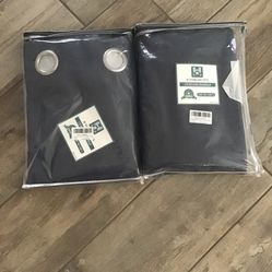 2 Navy Blue Sunblock Panels 