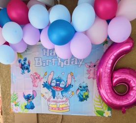 Stitch & Angel HB Banner