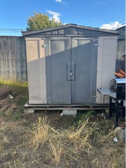Outdoor shed