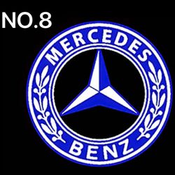 4PC Mercedes-Benz LED Door Courtesy Logo Light Ghost Shadow Laser Projector
