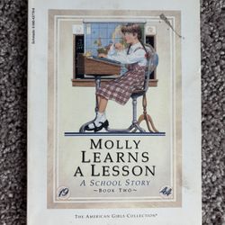 American Girl “Molly Learns A Lesson” Book