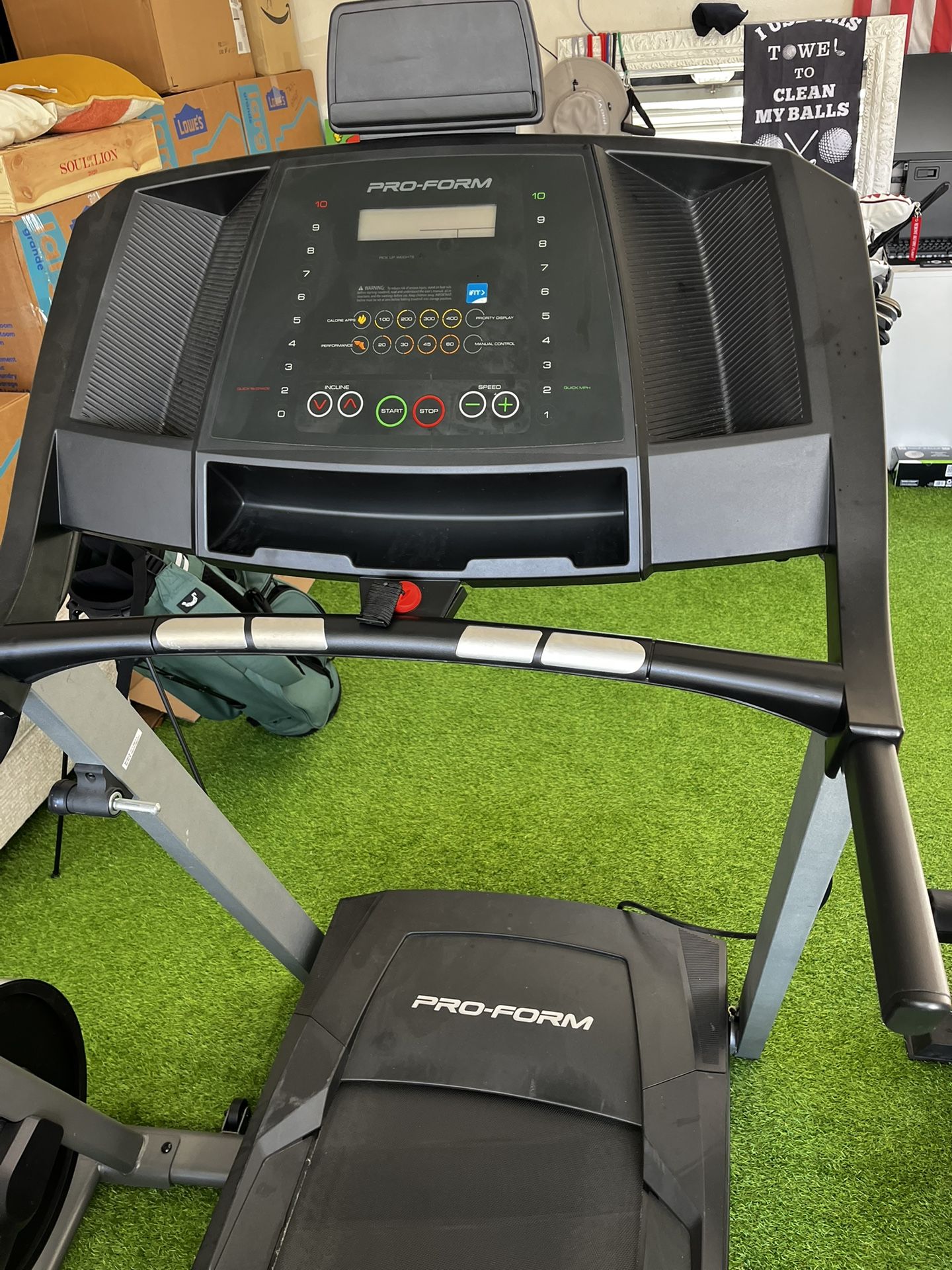 Pro-form treadmill