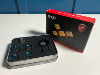 MSI Metal WASD Keycaps (Gold)