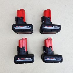 Milwaukee 12V 5Ah High Output Battery (FIRM PRICE)