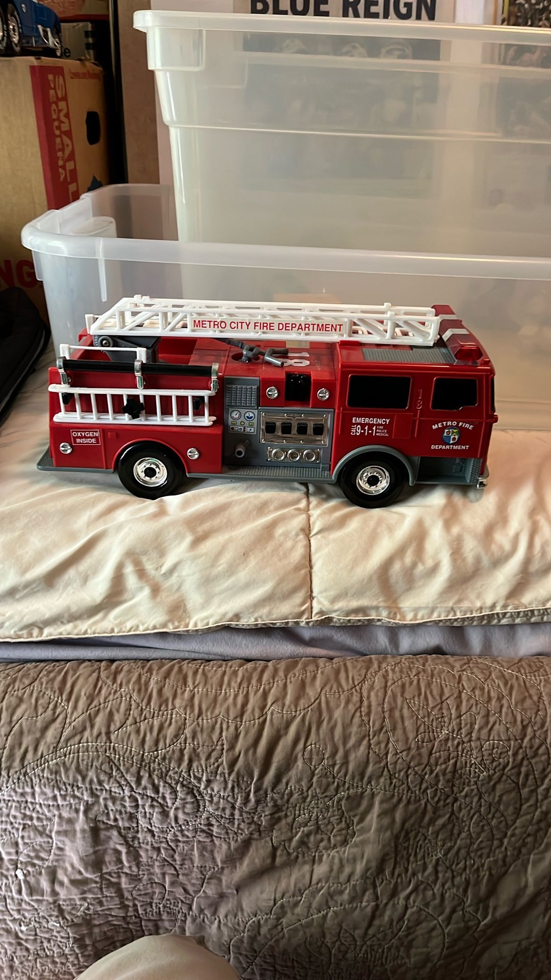 Vintage Funrise Fire Truck