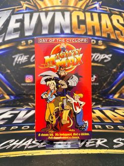 Mighty Max Day of the Cyclops VHS 1993 GoodTimes Platinum Series Vintage Cartoon