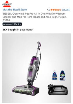 Bissell mop/vac combo